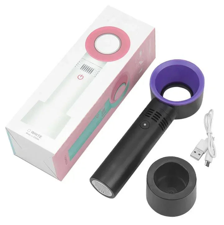 USB charging Eyelashes Dryer Plant False Lashes bladeless Fan Electricity Consumption Weather Machine Organ Beauty Makeup Tools