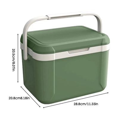 5/6/13L Cooler Box Portable Camping Refrigerator Incubator Large Capacity Car Ice Bucket Heat Preservation Camping BBQ Equipment