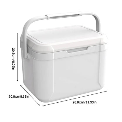 5/6/13L Cooler Box Portable Camping Refrigerator Incubator Large Capacity Car Ice Bucket Heat Preservation Camping BBQ Equipment