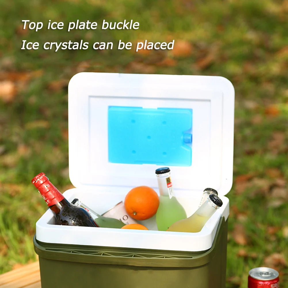 5/6/13L Cooler Box Portable Camping Refrigerator Incubator Large Capacity Car Ice Bucket Heat Preservation Camping BBQ Equipment