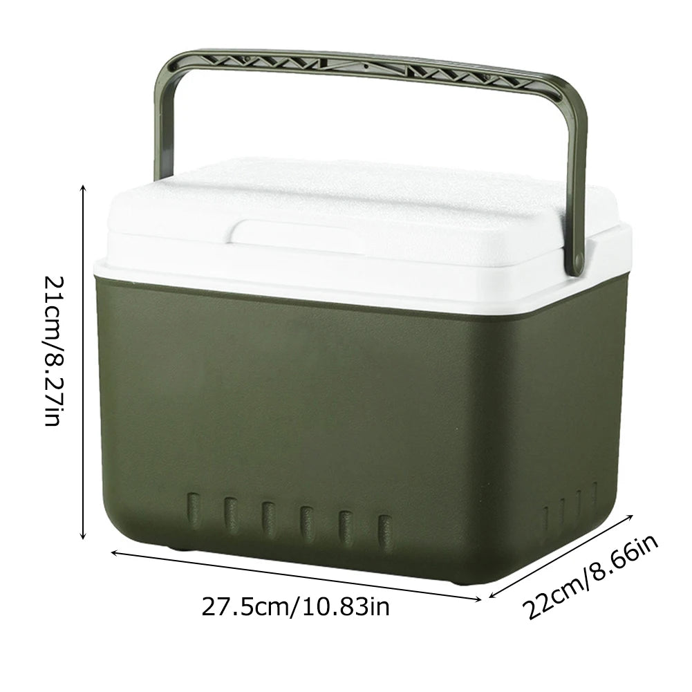 5/6/13L Cooler Box Portable Camping Refrigerator Incubator Large Capacity Car Ice Bucket Heat Preservation Camping BBQ Equipment