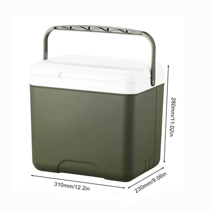 5/6/13L Cooler Box Portable Camping Refrigerator Incubator Large Capacity Car Ice Bucket Heat Preservation Camping BBQ Equipment