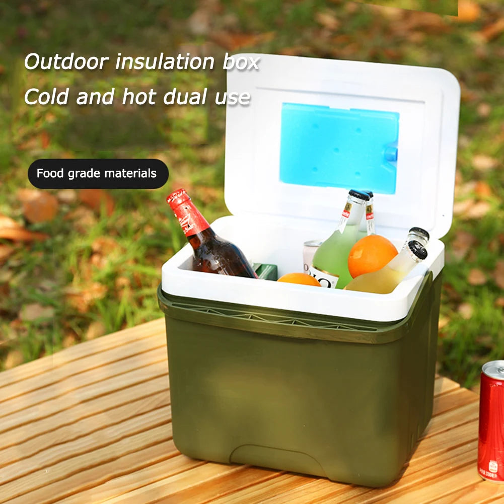 5/6/13L Cooler Box Portable Camping Refrigerator Incubator Large Capacity Car Ice Bucket Heat Preservation Camping BBQ Equipment