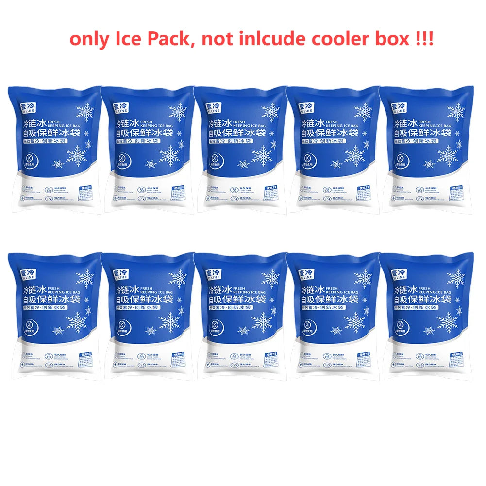 5/6/13L Cooler Box Portable Camping Refrigerator Incubator Large Capacity Car Ice Bucket Heat Preservation Camping BBQ Equipment
