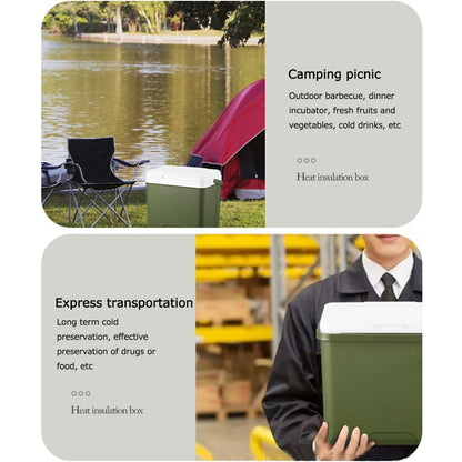 5/6/13L Cooler Box Portable Camping Refrigerator Incubator Large Capacity Car Ice Bucket Heat Preservation Camping BBQ Equipment